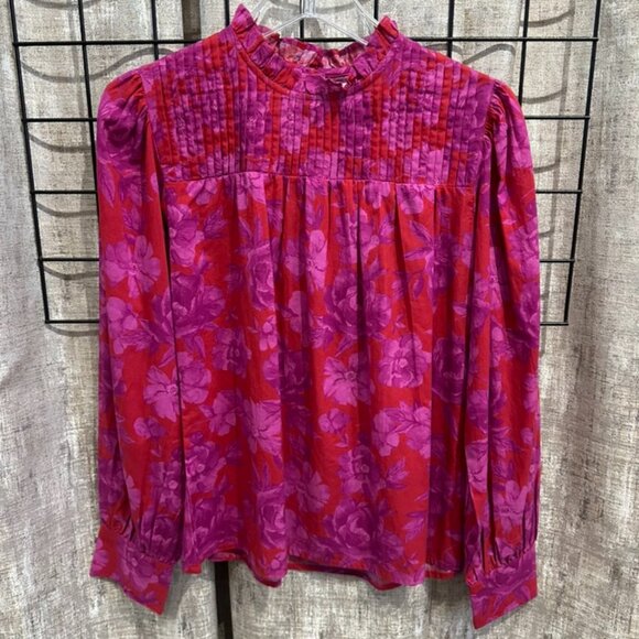 Bindu Malia Long Sleeve Blouse - Picture 1 of 4